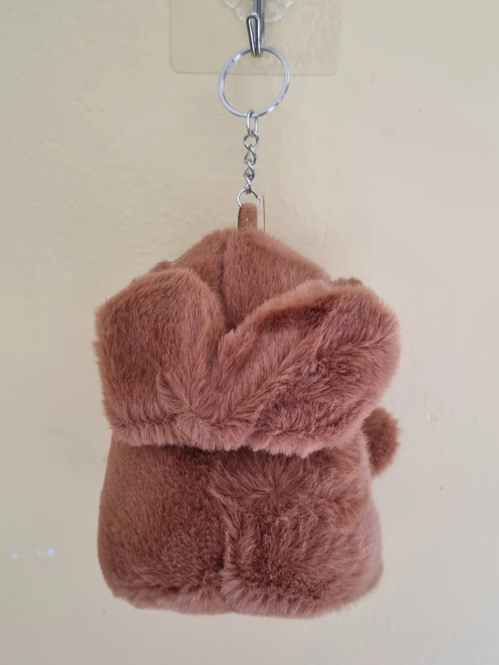 Cute Capybara Kids Bag Keychain Soft Plush Stuffed Toy Plushies Bag Accessories